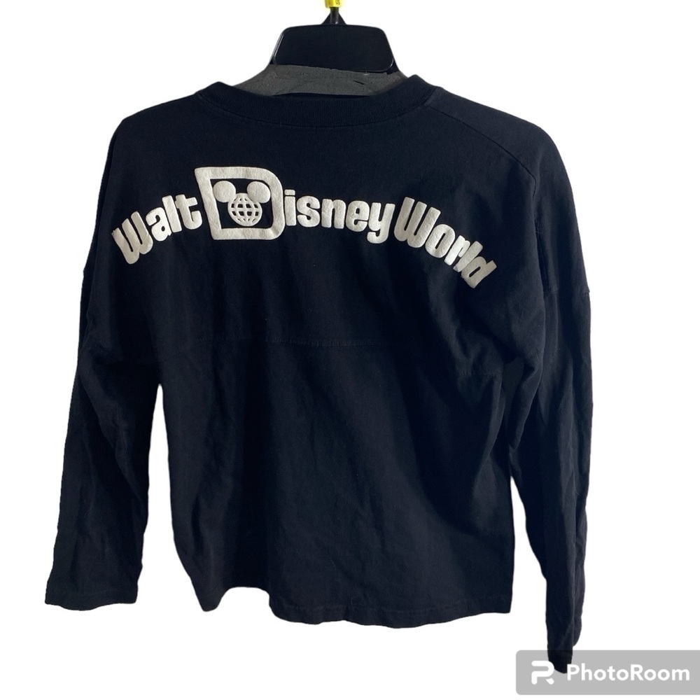Disney Parks Spirit Jersey XL Walt Disney World Kids Youth Black Long Sleeve